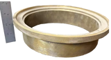 Metal Red Brass Skimmer Collar | Made in America - 2-1/2" Deep 