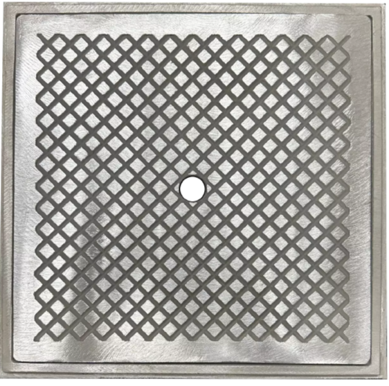 Square Aluminum Skimmer Set - 13"