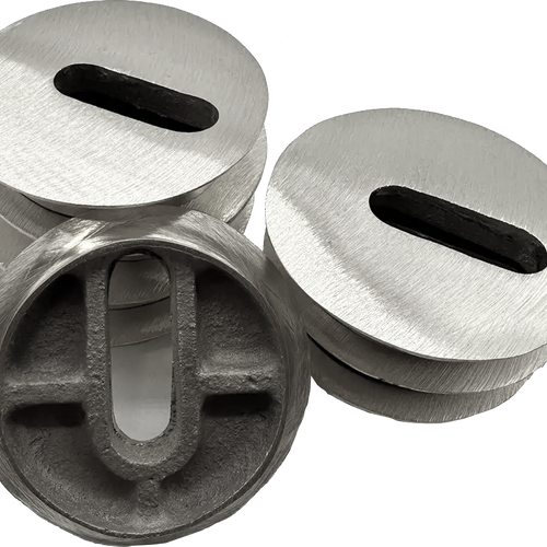 Metal Deck Jet Cover Round - Aluminum  - 2.5 In