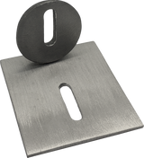 Metal Deck Jet Cover Square - Aluminum - 3 In
