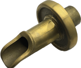 water scupper | spout for pools & landscape - 6 In  - Yellow Brass