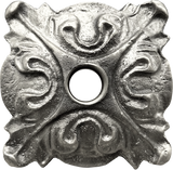 square water spout for ponds and waterfalls - 6 In - Aluminum