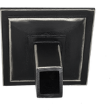 metal water spout | scupper with square backplate - Aluminum