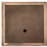 Square Yellow Brass Skimmer Set - 15"