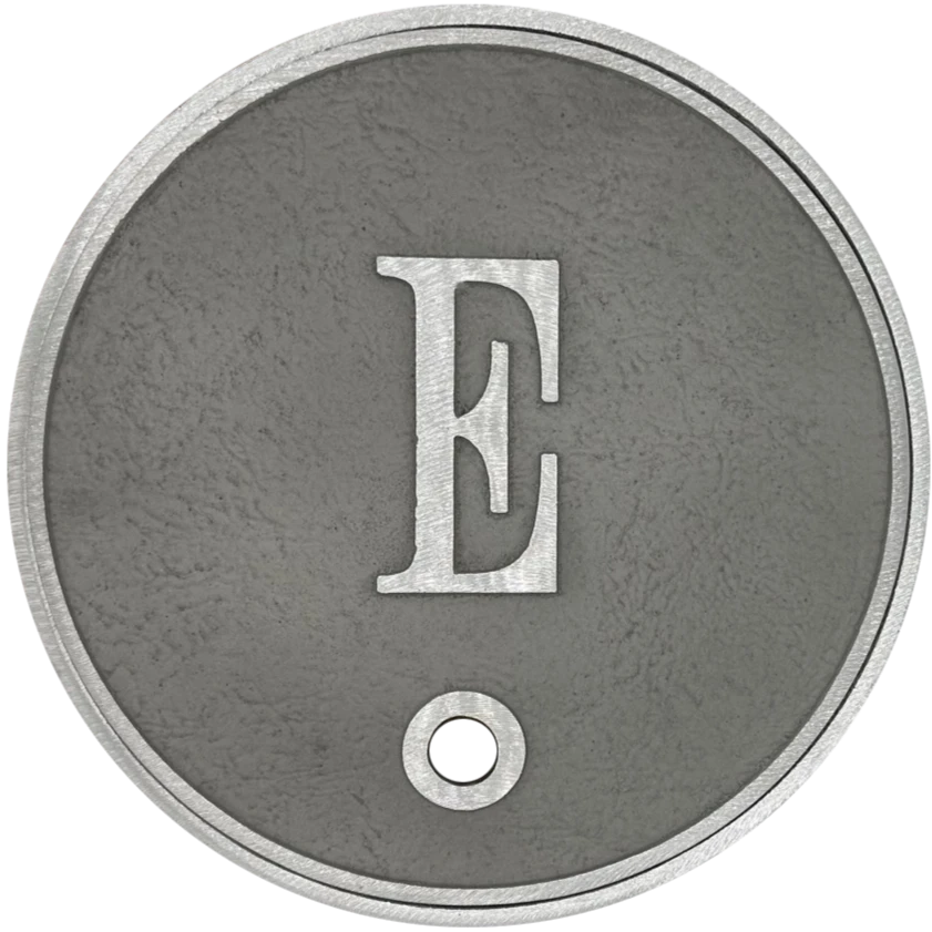 Hand Made Metal Aluminum Skimmer Lid & Ring- 10-7/16"