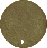 Yellow Brass skimmer lid|Made in America - 9-7/8" 