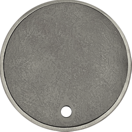 Aluminum skimmer set |Round - 10-1/2"