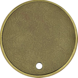 Yellow Brass skimmer set |Round - 10-1/2"