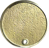 Round Skimmer Set Yellow Brass 