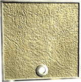 Yellow Brass skimmer lid|Made in America - 9-7/8"