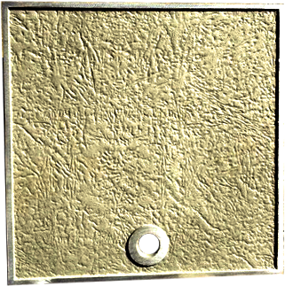 Yellow Brass skimmer lid|Made in America - 9-7/8"