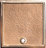 Red Brass skimmer lid & frame - 11"