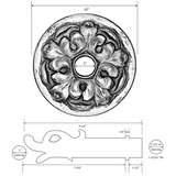 water scupper | spout for pools & spas - 10 In