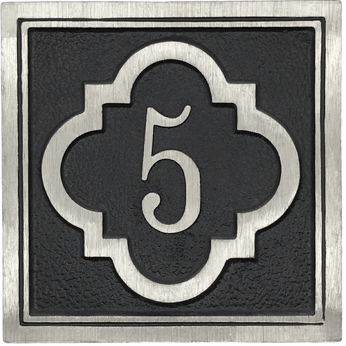 Unit|APT. Aluminum address plaques - 8"