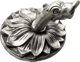 flower metal water scupper |spout - 13.5 In - Aluminum