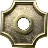 water scupper | spout for fountains & landscape - 6 In  - Yellow Brass