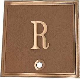 Custom Red Brass Skimmer Set Brass/Aluminum - 11"