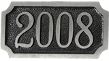 Maillbox Aluminum address plaques - 4-3/4" 