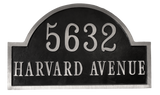 Aluminum address plaque |Made in America - 20"W