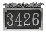 Aluminum address plaque |Made in America - 8.5"