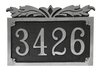 Aluminum address plaque |Made in America - 8.5"