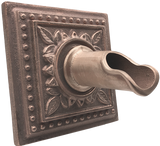 square water scupper | spout - Red Brass