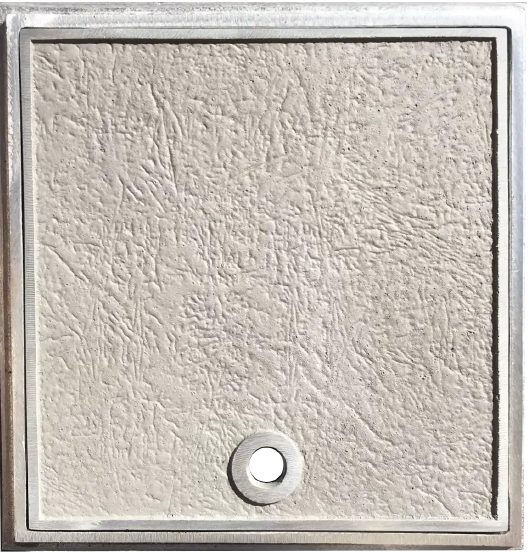 Aluminum skimmer lid & frame - 11"