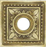square water spout for pools and fountains - Yellow Brass