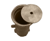 In-Ground Umbrella Anchor- Red Brass