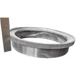 Metal Aluminum Skimmer Collar | Made in America - 2" Deep 