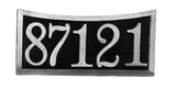 Solid Red Brass address plaque |Made in America