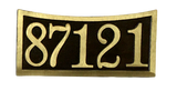 Solid Aluminum address plaque |Made in America