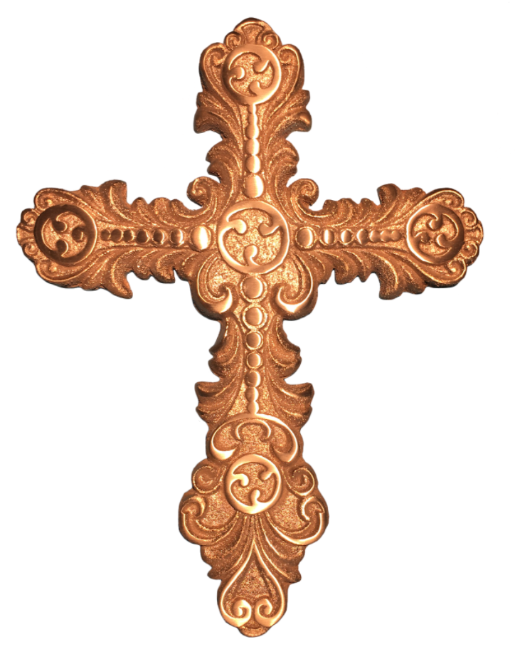 Decorative Brass Cross | The Metal Casting Store